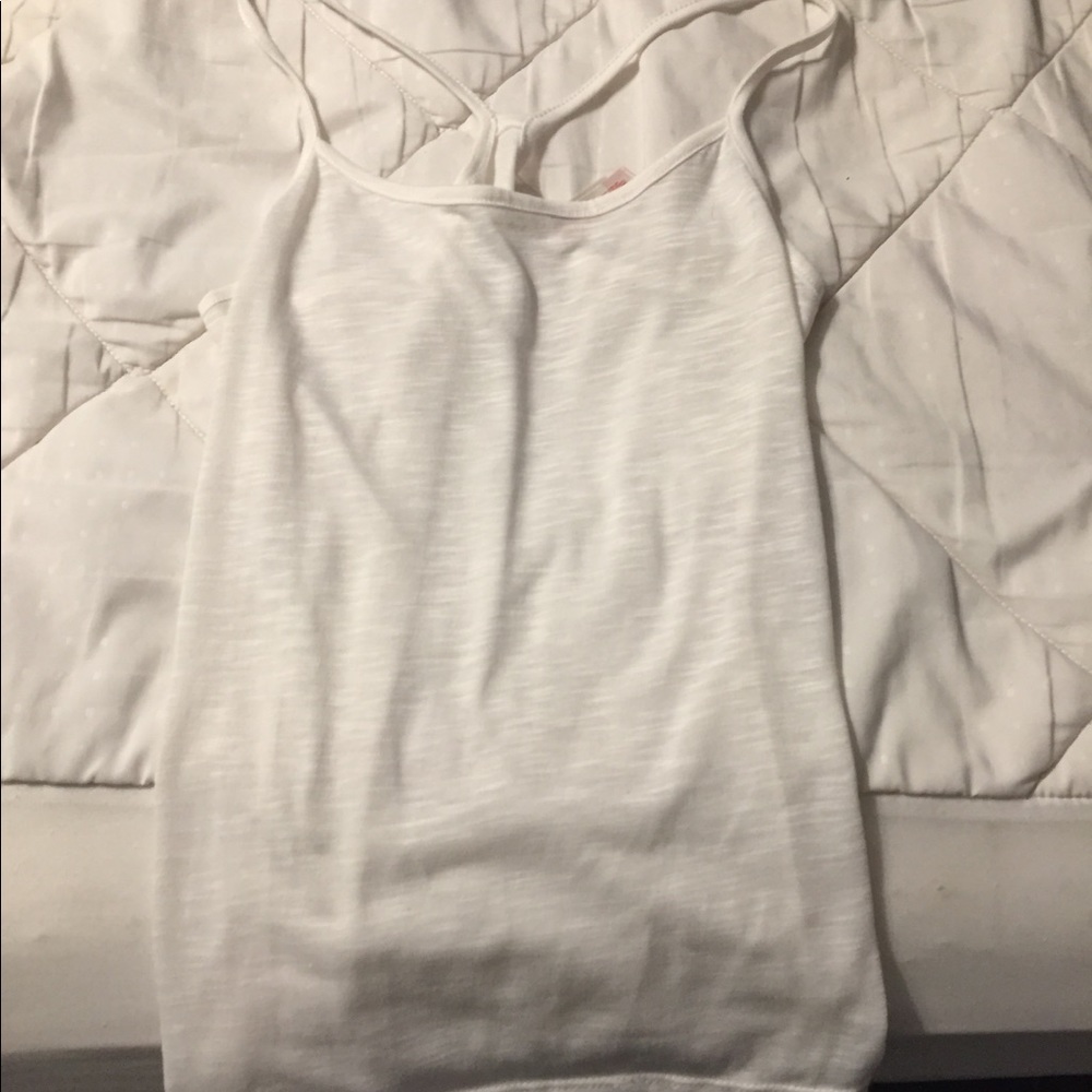 White tank top